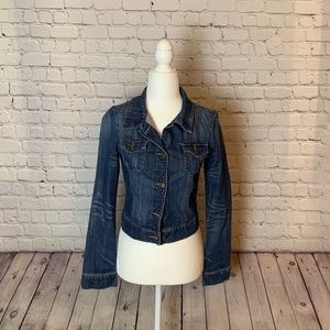 Old Navy cropped jean jacket